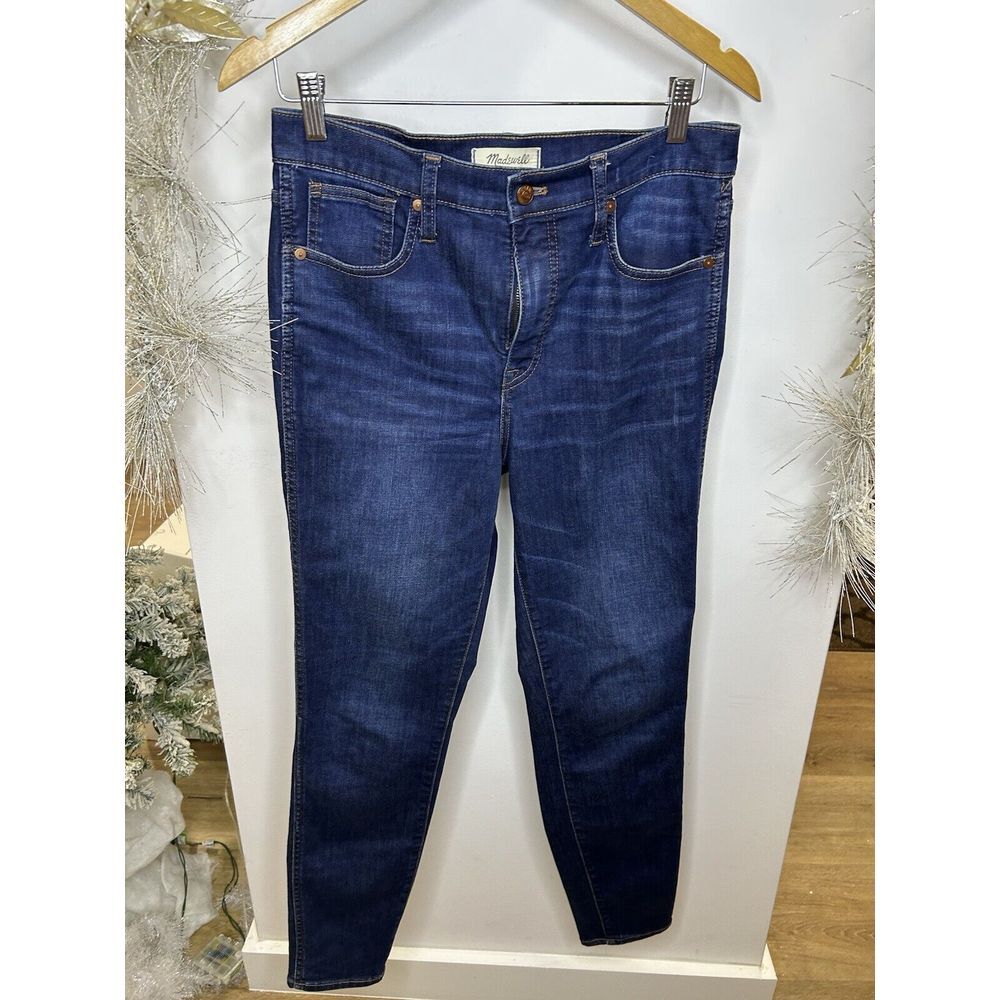 Madewell Jeans Women's Size  27 Skinny Skinny Blue‎ Denim Medium Wash Stretch